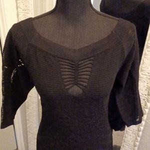 NWT EESIM LBD Sexy Cutouts Bandage Dress